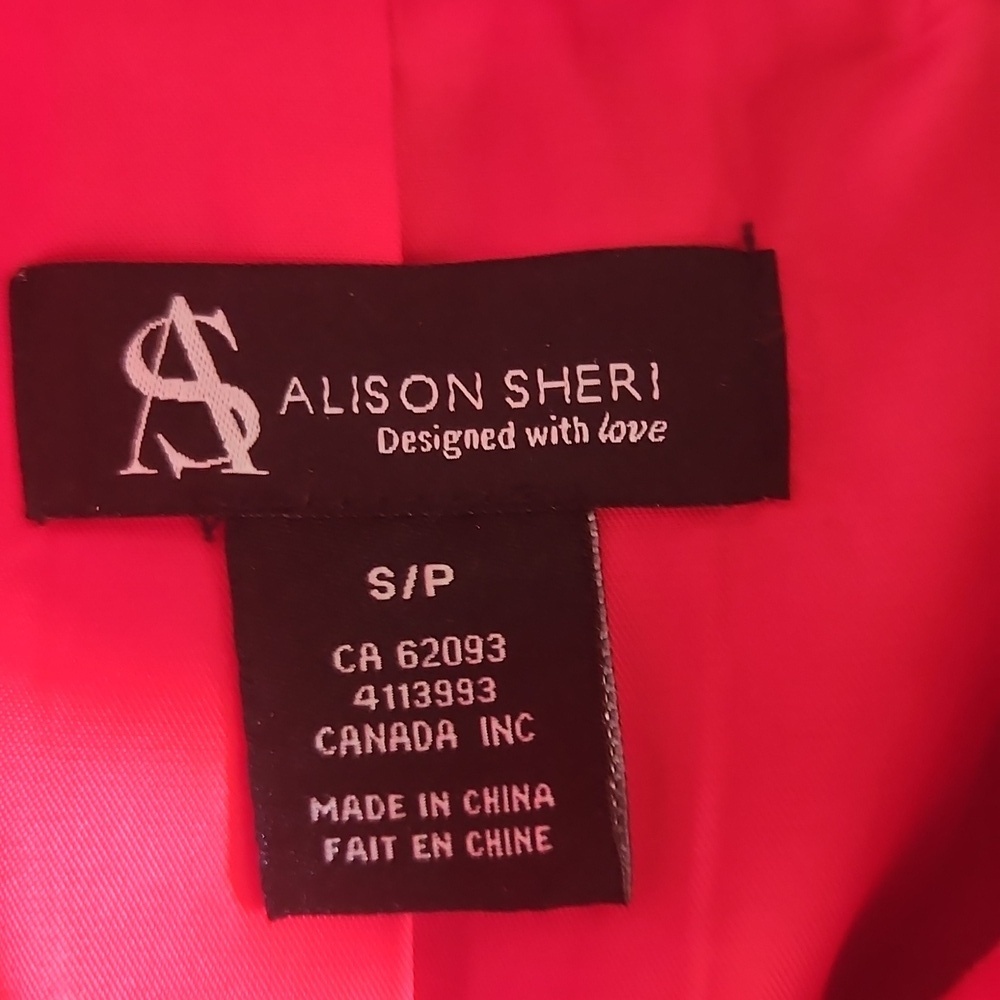 Classic Red Jacket Peacoat Small - Picture 2 of 4
